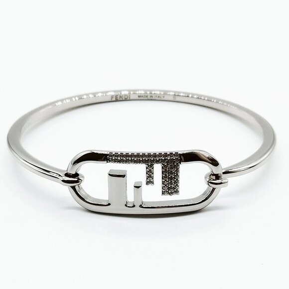 Fendi Bangle Silver 226-082325 - Picture 1 of 9